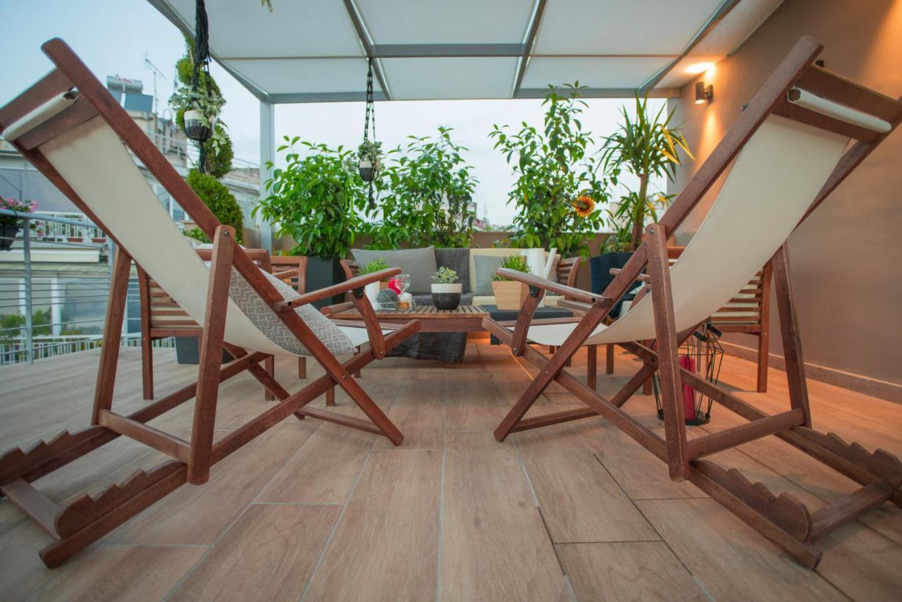 Athenian Living Suites Bagian luar foto